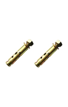 2 Adet Metrik 8 Saç Gömlekli Çelik Dübel Civatalı M.8 55 Mm.
