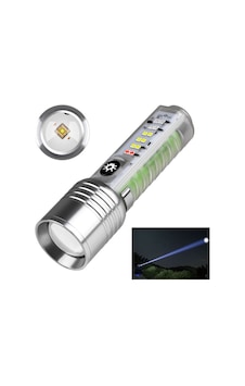 Profesyonel Tg Led Güçlü 8 Modlu Type-c 1000 Lümen Polis Çakarlı Şarjlı El Feneri Pop Çok Renkli Profesyonel Tg Led Güçlü 8 Modlu Type-c 1000 Lümen Polis Çakarlı Şarjlı El Feneri Pop Çok Renkli