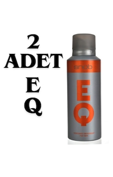 Snob Eq Erkek Deodorant 2 X 150 Ml Snob Eq Erkek Deodorant 2 X 150 Ml