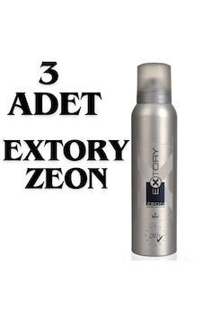 Extory Zeon Erkek Deodorant 3 X 150 Ml Extory Zeon Erkek Deodorant 3 X 150 Ml