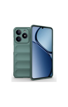 Zore Realme C61 Kılıf Esnek Tpu Oyuklu Arka Yüzey Tasarımlı Nvth Etnik Silikon Kapak - Koyu Yeşil Zore Realme C61 Kılıf Esnek Tpu Oyuklu Arka Yüzey Tasarımlı Nvth Etnik Silikon Kapak - Koyu Yeşil