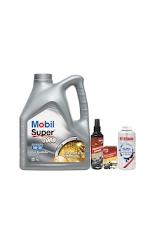 Mobil Super 5W-30 3000 Full Sentetik Motor Yağı 4 L + Gojo Set + Intermac Klima Temizleyici 150 ML Mobil Super 5W-30 3000 Full Sentetik Motor Yağı 4 L + Gojo Set + Intermac Klima Temizleyici 150 ML