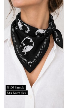 Herşeynota Atatürk Silüetli Siyah Pamuk Fular 52x52 Cm Bandana Okul, Etkinlik, Tören, Gösteri Çok Renkli Herşeynota Atatürk Silüetli Siyah Pamuk Fular 52x52 Cm Bandana Okul, Etkinlik, Tören, Gösteri Çok Renkli