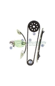 Honda Jazz 2003-2006 1.4 / Cıty 2007-2010 6 Parca Zincir Seti Honda Jazz 2003-2006 1.4 / Cıty 2007-2010 6 Parca Zincir Seti