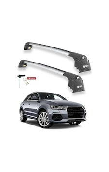Turtle Audi Q3 8u 2012-2018 Ara Atkı Air2 Gri