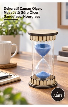 1 Adet Ahşap Kum Saati Alk2500 Dekoratif Zaman Ölçer, Masaüstü Süre Ölçer, Sandglass, Hourglass Diğer 1 Adet Ahşap Kum Saati Alk2500 Dekoratif Zaman Ölçer, Masaüstü Süre Ölçer, Sandglass, Hourglass Diğer