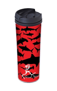 Giant Stride Shark Red Tumbler