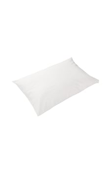 Aslans Fermuarlı Beyaz Yastık Kılıfı 2 Adet 50 X 70 Cm