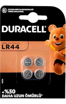 Duracell Lr44 Pil 4lü Blister