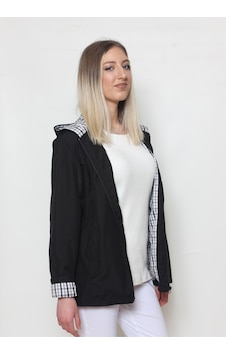 CottonCool Kadın Siyah Su Geçirmez Yağmurluk Rüzgarlık CottonCool Kadın Siyah Su Geçirmez Yağmurluk Rüzgarlık