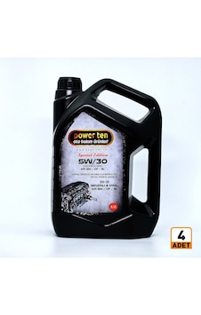 Power Ten 5W30 Motor Yağı 5 Litre 4 Adet 1 Koli Power Ten 5W30 Motor Yağı 5 Litre 4 Adet 1 Koli