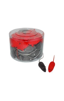 Yn-q036a Plastik Kedi Oyuncağı Fare 6 Cm