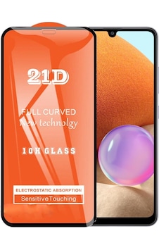 Samsung Uyumlu A32 4G Ekran Koruyucu 21D Tam Kaplayan Kavisli Samsung Uyumlu A32 4G Ekran Koruyucu 21D Tam Kaplayan Kavisli