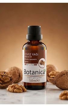 Botanica %100 Saf Ceviz Yağı Soğuk Sıkım Omega 3 Beyin Destekleyici Doğal Bitkisel Gıda Uyumlu 50 Ml 50 ML Botanica %100 Saf Ceviz Yağı Soğuk Sıkım Omega 3 Beyin Destekleyici Doğal Bitkisel Gıda Uyumlu 50 Ml 50 ML