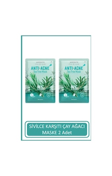 Sivilce Karşıtı Çay Ağacı Maske 30 Ml X2 Adet Sivilce Karşıtı Çay Ağacı Maske 30 Ml X2 Adet
