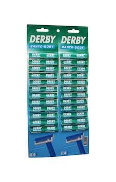 Derby Banyo Body Tek Bıçak Kartelalı Jilet 48pcs Bx40 Derby Banyo Body Tek Bıçak Kartelalı Jilet 48pcs Bx40