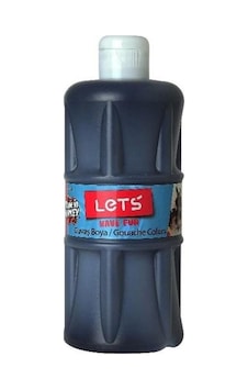 Lets Guaj Boya 500 ML Plastik Siyah L-5109 Siyah