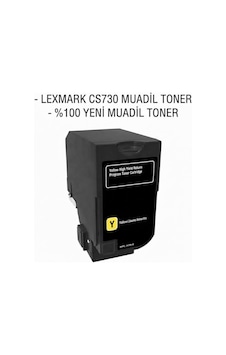 Lexmark Cs730 71c80y0 Sarı Uyumlu Toner 5k Lexmark Cs730 71c80y0 Sarı Uyumlu Toner 5k