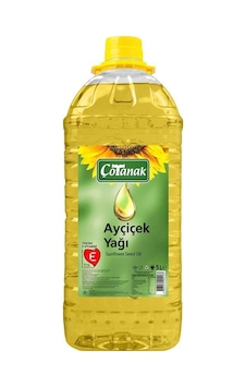Çotanak Ayçicek Yağı Kare Pet 5 L