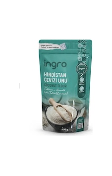İngro Glutensiz Hindistan Cevizi Unu 500 Gr İngro Glutensiz Hindistan Cevizi Unu 500 Gr