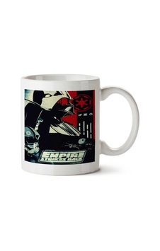 Sw-esb Star Empire Strikes Back Wars İki Tarafı Baskılı Kupa Bardak Çok Renkli