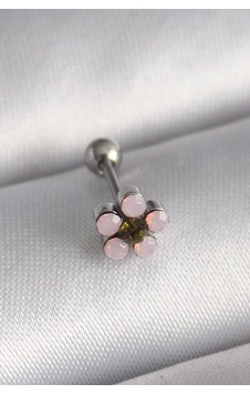 316l Çelik Gümüş Renk Zirkon Taşlı Çiçek Tragus Piercing Çok Renkli 62457988 316l Çelik Gümüş Renk Zirkon Taşlı Çiçek Tragus Piercing Çok Renkli 62457988