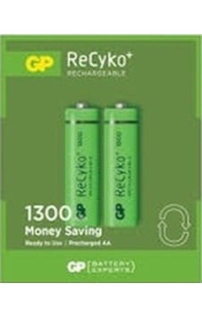 Gp Recyko 1300mah Aa Şarjlı Kalem Pil 132c133 2li Kart 5332