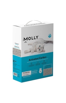 Molly Aktif Karbonlu Bentonit Kedi Kumu 10 Lt Molly Aktif Karbonlu Bentonit Kedi Kumu 10 Lt