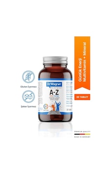 Dr. Wagner A-Z Daily Energy Takviye Edici Gıda 30 Tablet