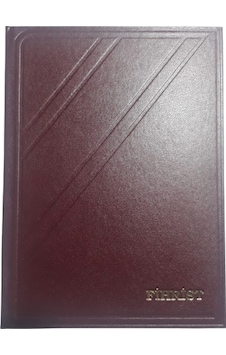 20 li ticari fihrist 17x24 cm dikişli bordo 20 li ticari fihrist 17x24 cm dikişli bordo