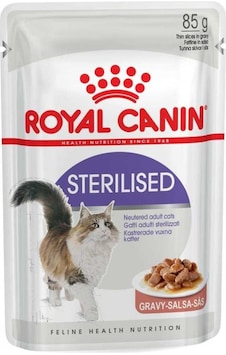 Royal Sterilised Soslu Yaş Kedi Maması 85 Gr X 6 Adet Royal Sterilised Soslu Yaş Kedi Maması 85 Gr X 6 Adet