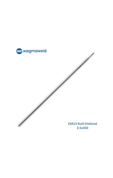 Magmaweld Esr 13 Rutil Elektrod 2.5X300 (1 Adet) Magmaweld Esr 13 Rutil Elektrod 2.5X300 (1 Adet)
