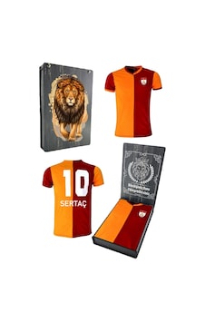 Galatasaray Metin Oktay Kişiye Özel T-shirt Ahşap Kutulu Sarı Galatasaray Metin Oktay Kişiye Özel T-shirt Ahşap Kutulu Sarı