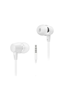 Kablolu Kulak İçi Mikrofonlu Kulaklık 3.5 Mm Pc Telefon Uyumlu Beyaz Dhe7000wt Standart