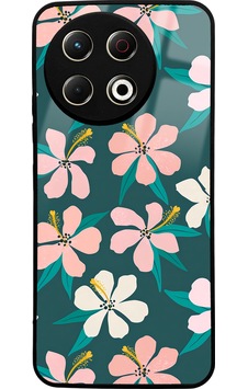 Tecno Spark 30 Pro Leaf Flovers Tasarımlı Glossy Telefon Kılıfı Çok Renkli Tecno Spark 30 Pro Leaf Flovers Tasarımlı Glossy Telefon Kılıfı Çok Renkli