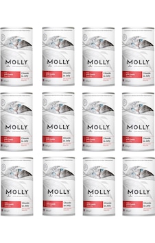 Molly Kuzu Etli Jöleli Kedi Konservesi 400 G X 12 Adet Molly Kuzu Etli Jöleli Kedi Konservesi 400 G X 12 Adet