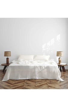 Majoli Optimus Yatak Örtüsü Ve Pike Çift Kişilik Kutulu 240x260 Dove Majoli Optimus Yatak Örtüsü Ve Pike Çift Kişilik Kutulu 240x260 Dove