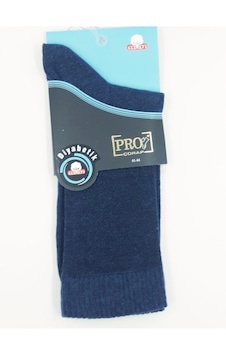 Pro Çorap Pro Erkek Kot Mavisi Şeker Çorabı Jean 41-44 Koyu Mavi