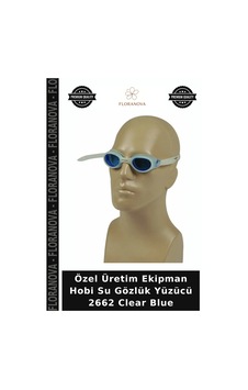 Özel Üretim Ekipman Hobi Su Gözlük Yüzücü 2662 Clear Blue Açık Mavi Özel Üretim Ekipman Hobi Su Gözlük Yüzücü 2662 Clear Blue Açık Mavi