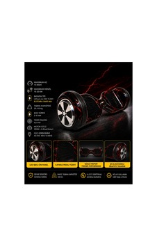 Hoverboard 6.5 İnç Led Işıklı Taşıma Kollu 36v 5.2ah Elektrikli Kaykay Siyah Hoverboard 6.5 İnç Led Işıklı Taşıma Kollu 36v 5.2ah Elektrikli Kaykay Siyah