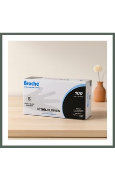 Bezos Nitril Muayene Eldiveni Siyah Pudrasız S 100lü Bzstk Bezos Nitril Muayene Eldiveni Siyah Pudrasız S 100lü Bzstk