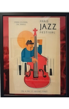 Jazz Poster Çerçeveli Jazz Poster Çerçeveli