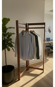 Zohodesign Elbise Askısı Ve Paravan Doğal Ahşap Zohodesign Elbise Askısı Ve Paravan Doğal Ahşap