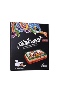 Print - Eat Yenilebir Resim Baskı Kağıdı 24'lü Diğer