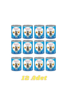 Ultravita Premium Yüksek Proteinli Somonlu Konserve Yetişkin Kedi Maması 12 x 415 G Ultravita Premium Yüksek Proteinli Somonlu Konserve Yetişkin Kedi Maması 12 x 415 G