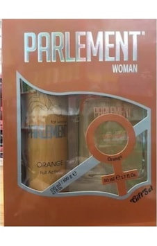 Parlement Orange Kadın Parfüm EDT 50ML + Kadın Deodorant Sprey 150 ML Parlement Orange Kadın Parfüm EDT 50ML + Kadın Deodorant Sprey 150 ML