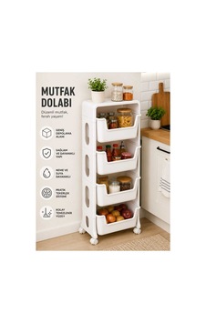 Flexibox Çok Amaçlı Banyo Mutfak Oyuncak Dolabı Raf Organizer Saklama Depolama Ünitesi Beyaz Flexibox Çok Amaçlı Banyo Mutfak Oyuncak Dolabı Raf Organizer Saklama Depolama Ünitesi Beyaz