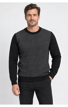 Bihan Store Erkek Modern Kesim Desenli Kışlık Triko Kazak 7690-siyah Bihan Store Erkek Modern Kesim Desenli Kışlık Triko Kazak 7690-siyah