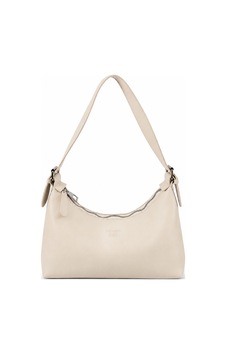 Levano Leather Kadın Suni Deri Omuz Çantası Fermuarlı Günlük Hobo Çanta Şık Minimal Tasarım Krem Levano Leather Kadın Suni Deri Omuz Çantası Fermuarlı Günlük Hobo Çanta Şık Minimal Tasarım Krem
