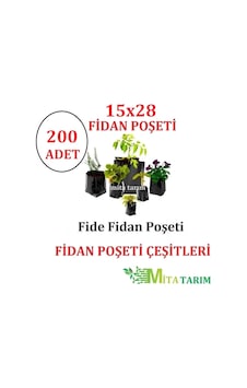 Fidan Poşeti, 15X28, 200 Adet, Fide Poşeti, Kargo Poşeti Fidan Poşeti, 15X28, 200 Adet, Fide Poşeti, Kargo Poşeti